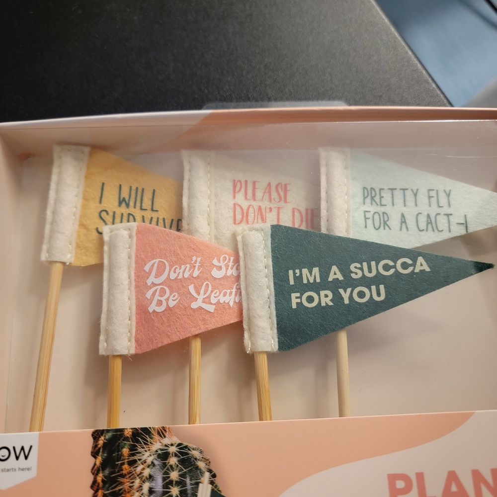 Felt Plant Flags Set - Picture 2 of 2